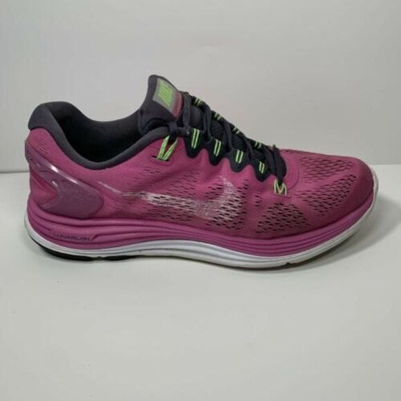 Nike Lunarglide 5 Women’s Size 11 Running Shoes Purple 599395-610 - Picture 3 of 11